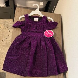 Purple Glitter Dress